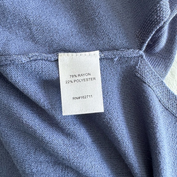 Love Elle Blue Cardigan Size Medium - Picture 5 of 5